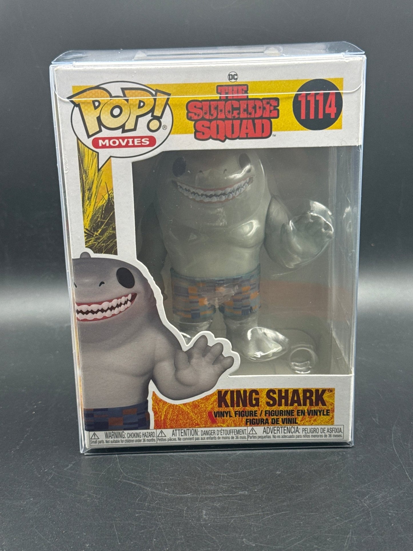 King Shark The Suicide Squad Funko Pop DC Superheroes #1114 Comics Movie Movies. - toyscardscomics