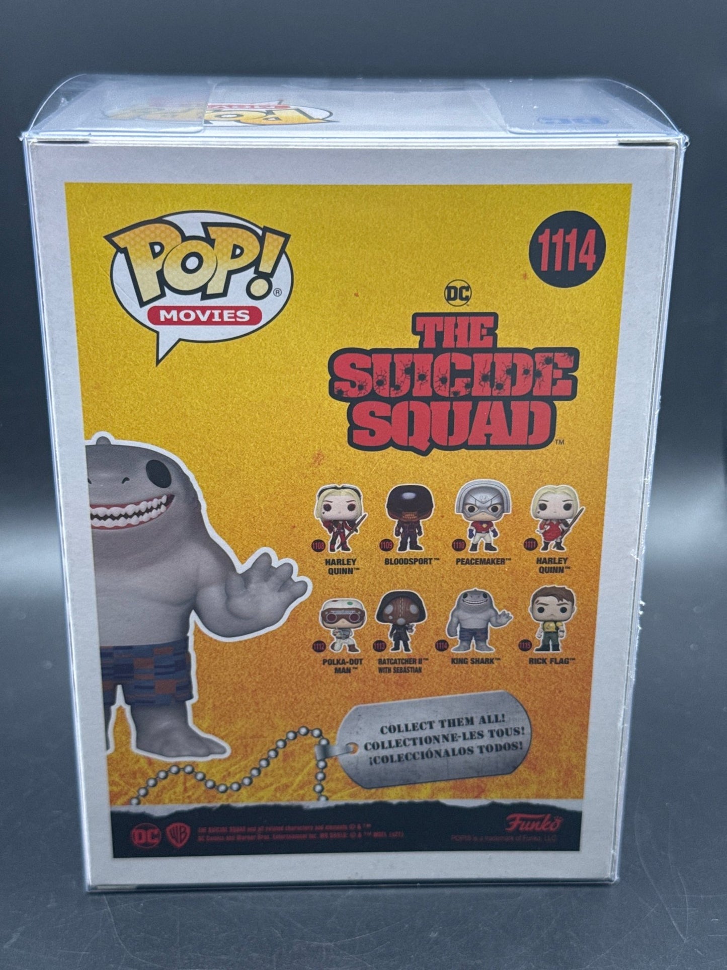 King Shark The Suicide Squad Funko Pop DC Superheroes #1114 Comics Movie Movies. - toyscardscomics