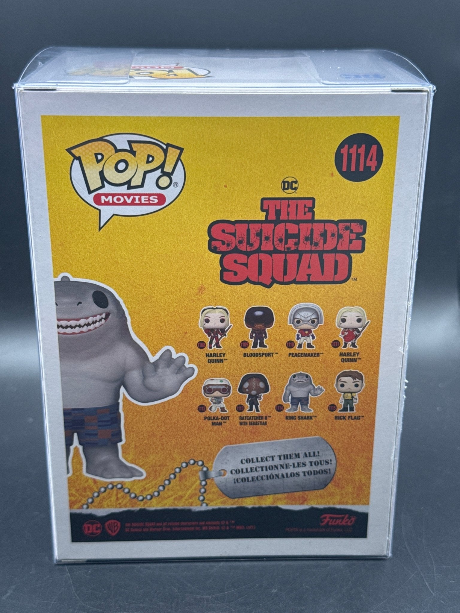 King Shark The Suicide Squad Funko Pop DC Superheroes #1114 Comics Movie Movies. - toyscardscomics