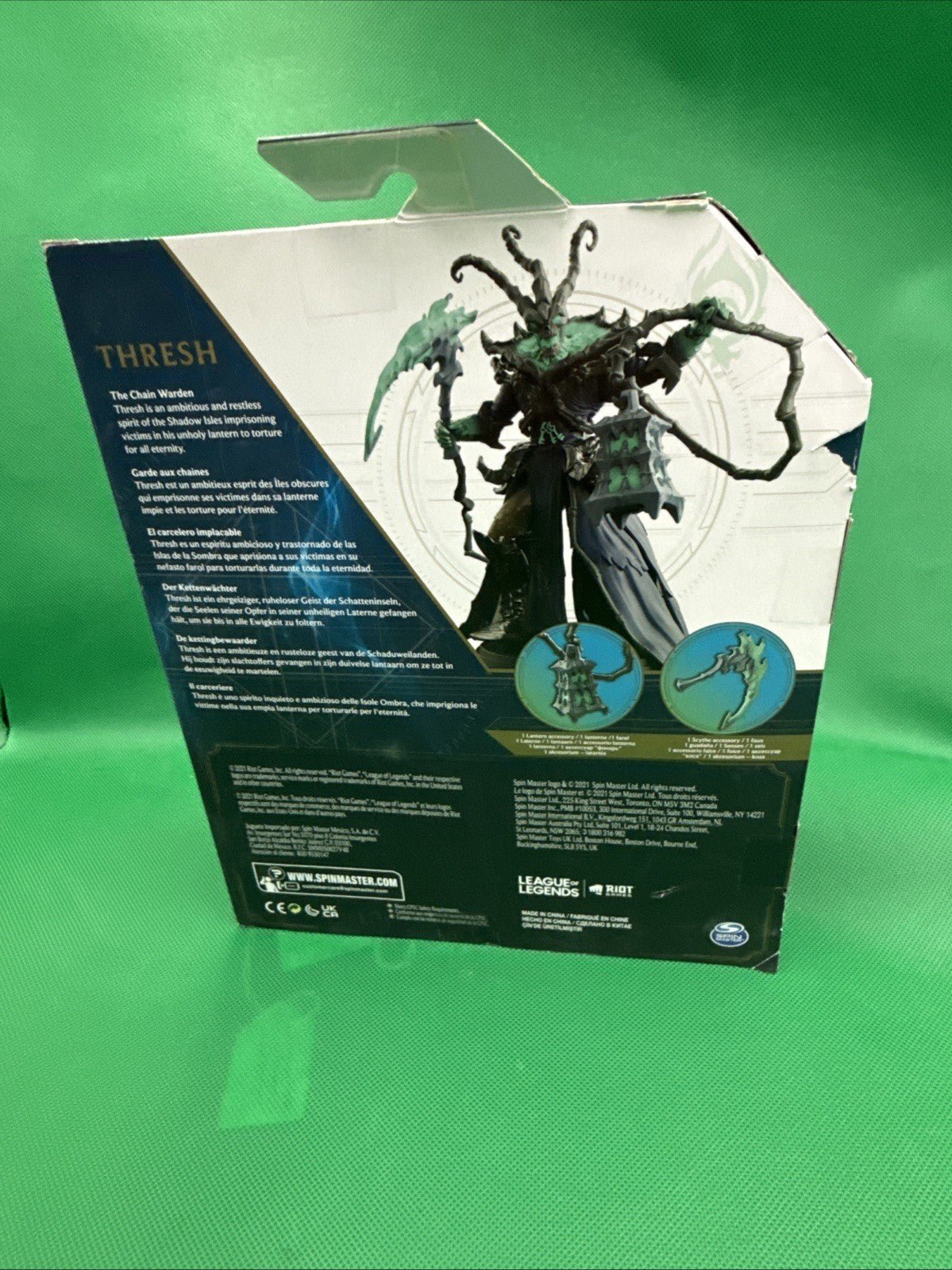 League of Legends 6 - Inch Thresh Collectible Action Figure - toyscardscomics