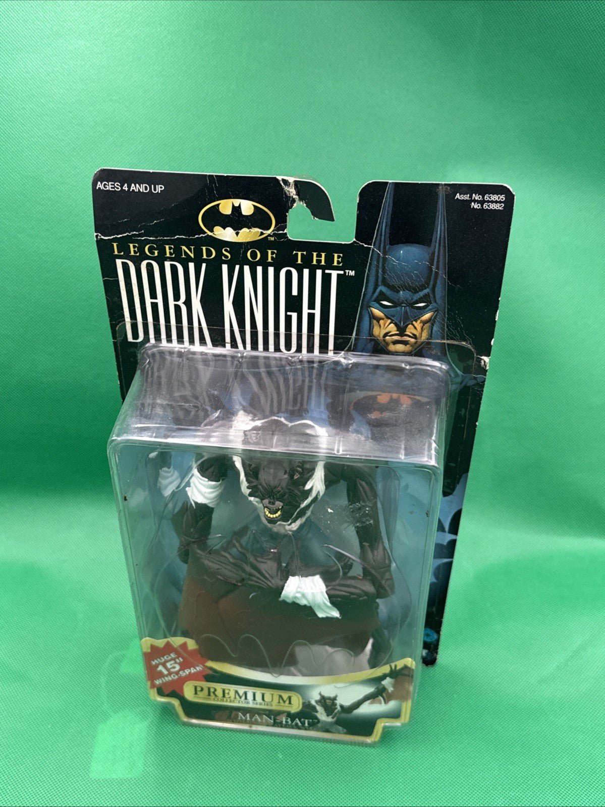 Legends Of The Dark Knight Premium Collector Series Man Bat Action Figure NOC - toyscardscomics