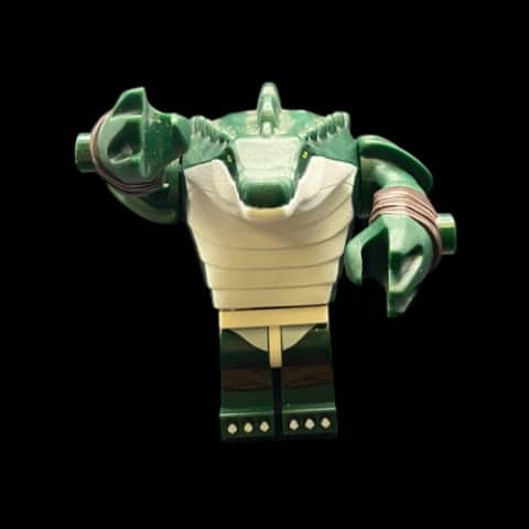 LEGO Leatherhead Minifigure TMNT tnt033 79121 Teenage Mutant Ninja Turtle - toyscardscomics