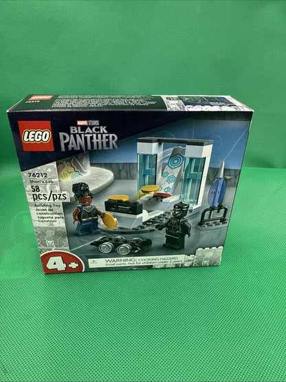 LEGO Marvel Shuri's Lab Black Panther Building Toy 76212 NEW SEALED - toyscardscomics