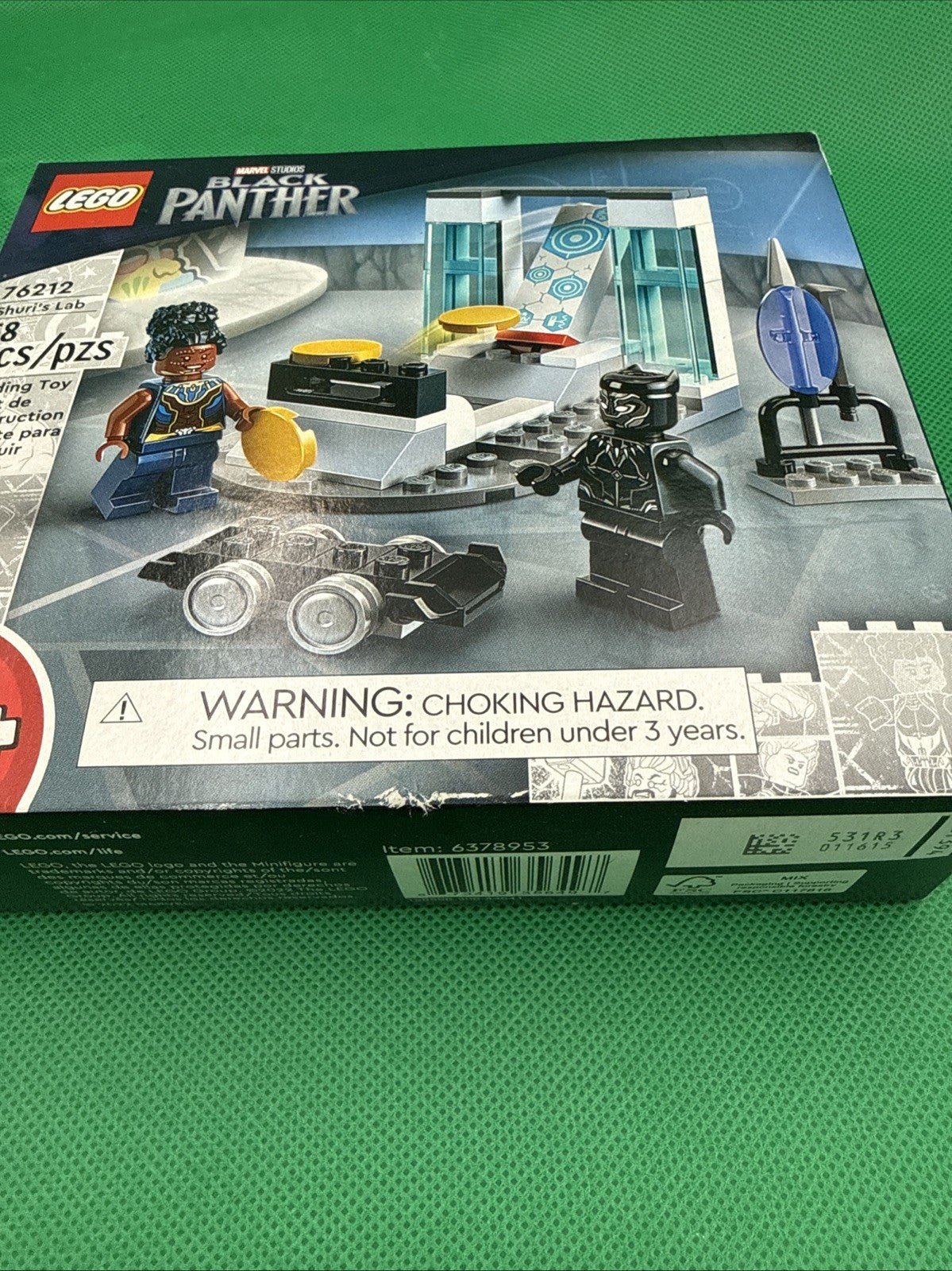 LEGO Marvel Shuri's Lab Black Panther Building Toy 76212 NEW SEALED - toyscardscomics