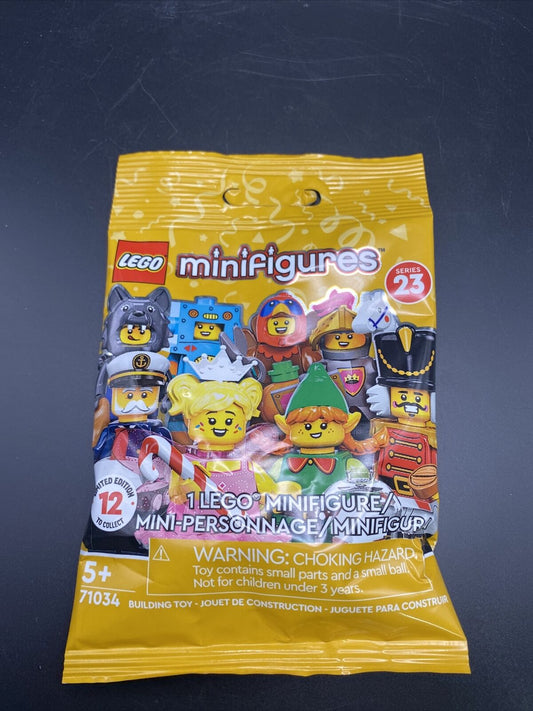 Lego Minifigures Series 23 Blind Bag Unknown Unidentified 71034 Pack Gift - toyscardscomics