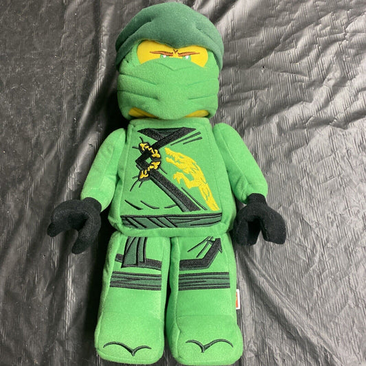 Lego Ninjago Ninja Lloyd Plush - Green Warrior New With Tag 20" - toyscardscomics