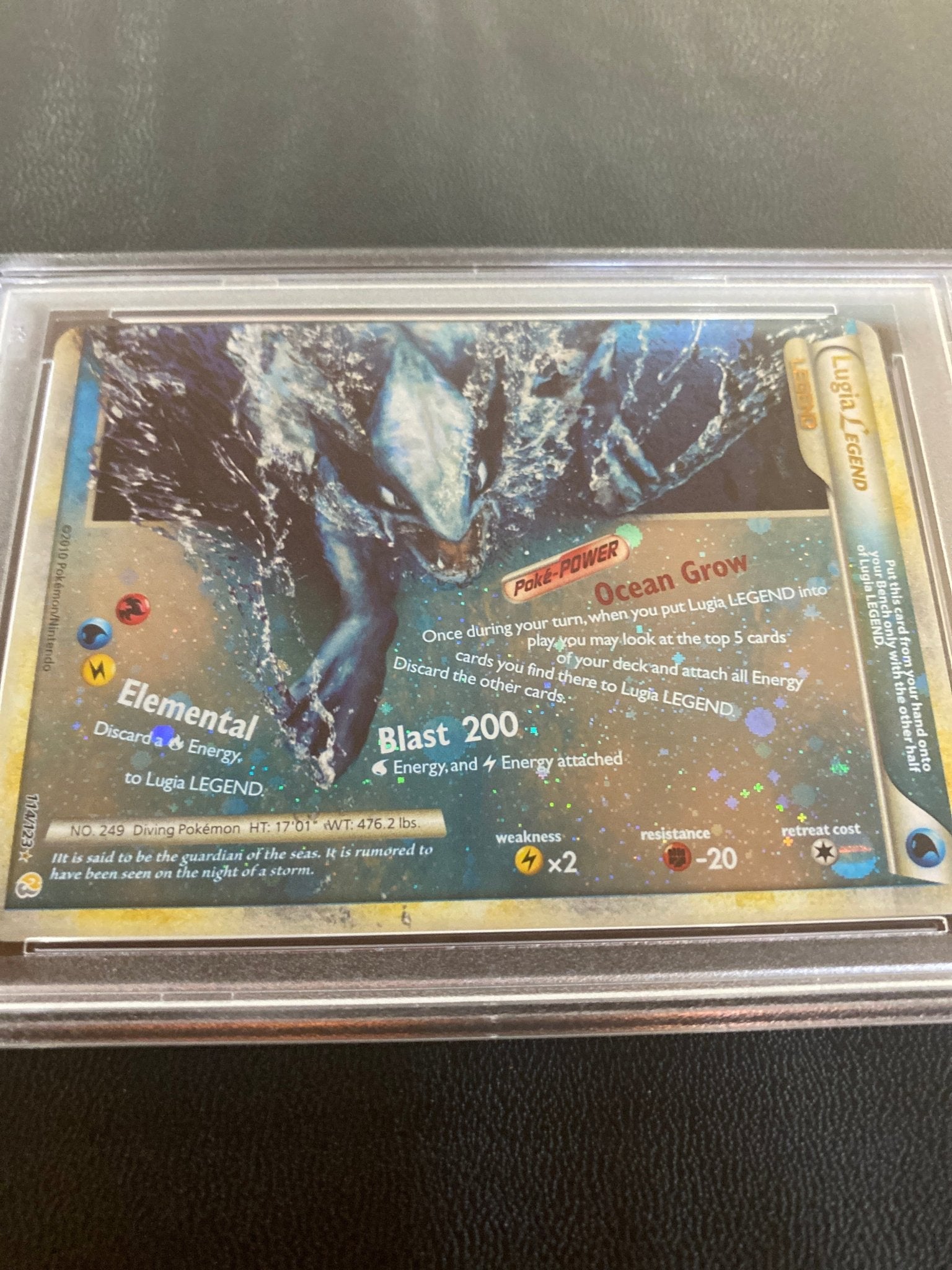 Lugia Legend Holo PSA 6