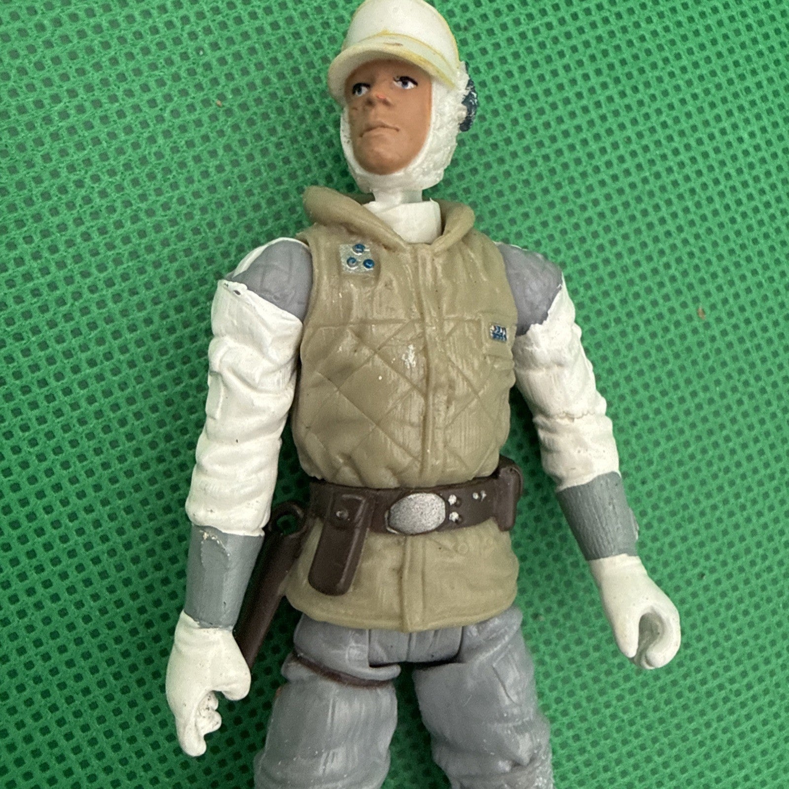 Luke Skywalker Hoth Attack Star Wars Empire Strikes Back 2" Action Figure 2003 - toyscardscomics