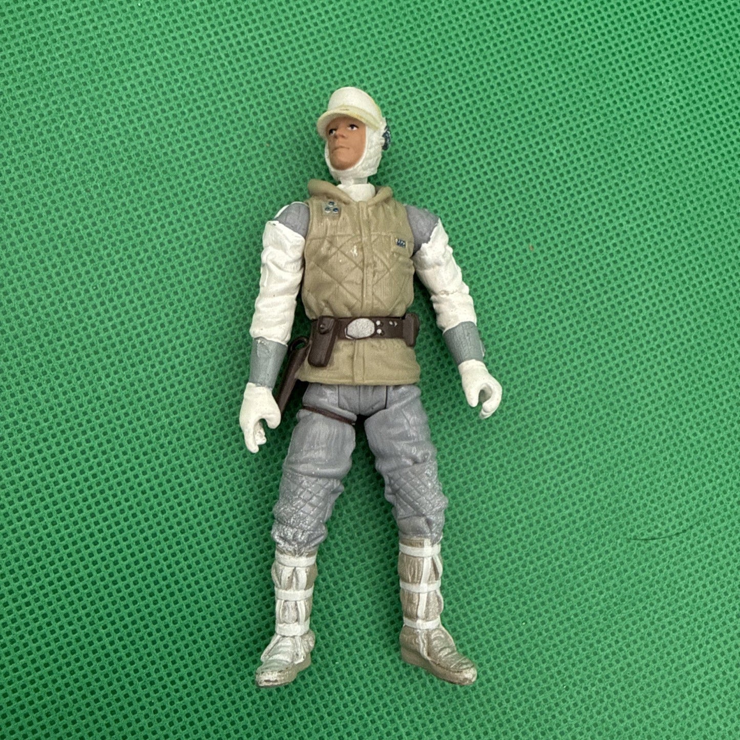 Luke Skywalker Hoth Attack Star Wars Empire Strikes Back 2" Action Figure 2003 - toyscardscomics