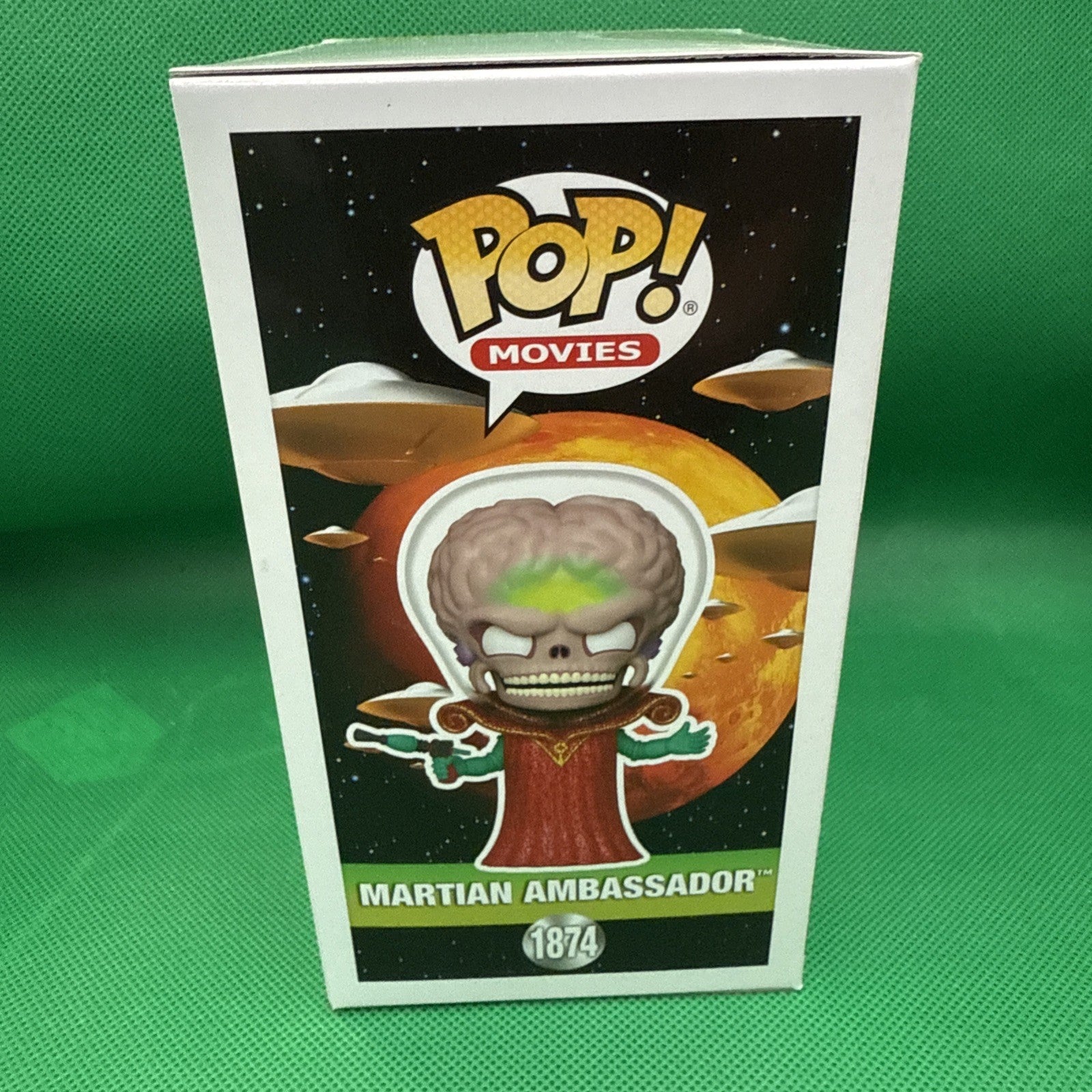 MARTIAN AMBASSADOR | Mars Attacks | Funko Pop Movies 1874 - toyscardscomics