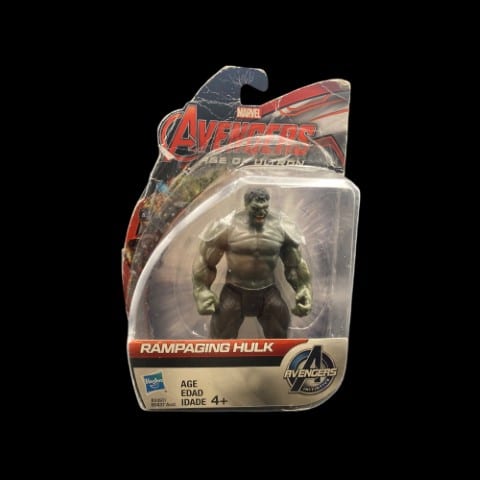 MARVEL AVENGERS AGE OF ULTRON HULK 2015 4” RAMPAGING HULK - toyscardscomics