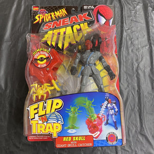 Vintage Marvel Entertainment Spider-Man Sneak Attack Series - Red Skull Action Figure