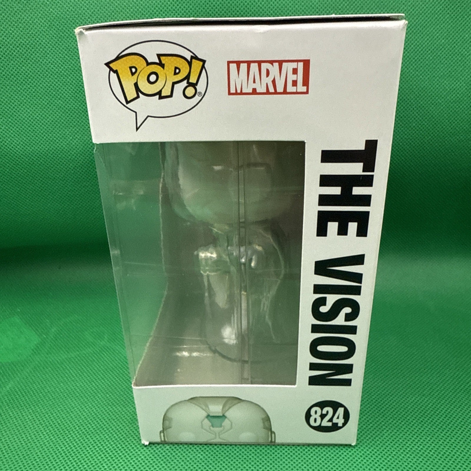 Marvel Funko Pop Vinyl Figurine - The Vision - WandaVision - No. 824 - toyscardscomics