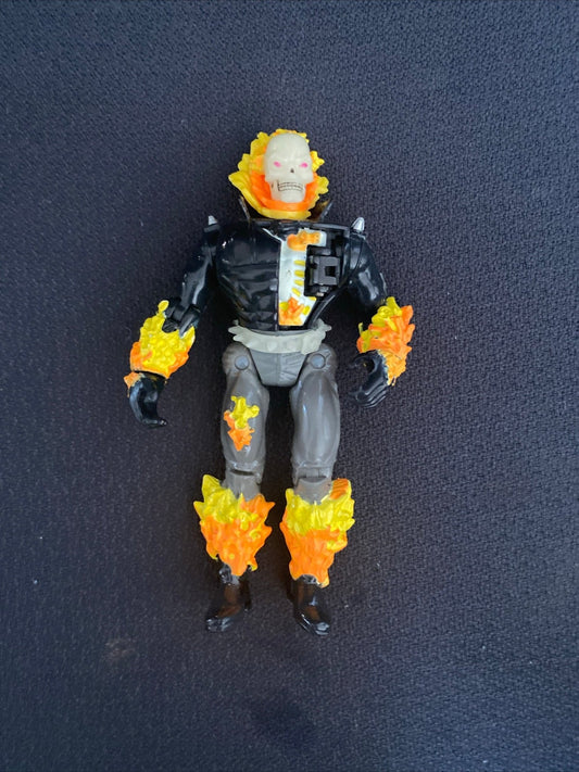 Marvel Ghost Rider Action Figure 5" Johnny Blaze 1996 toybiz - toyscardscomics