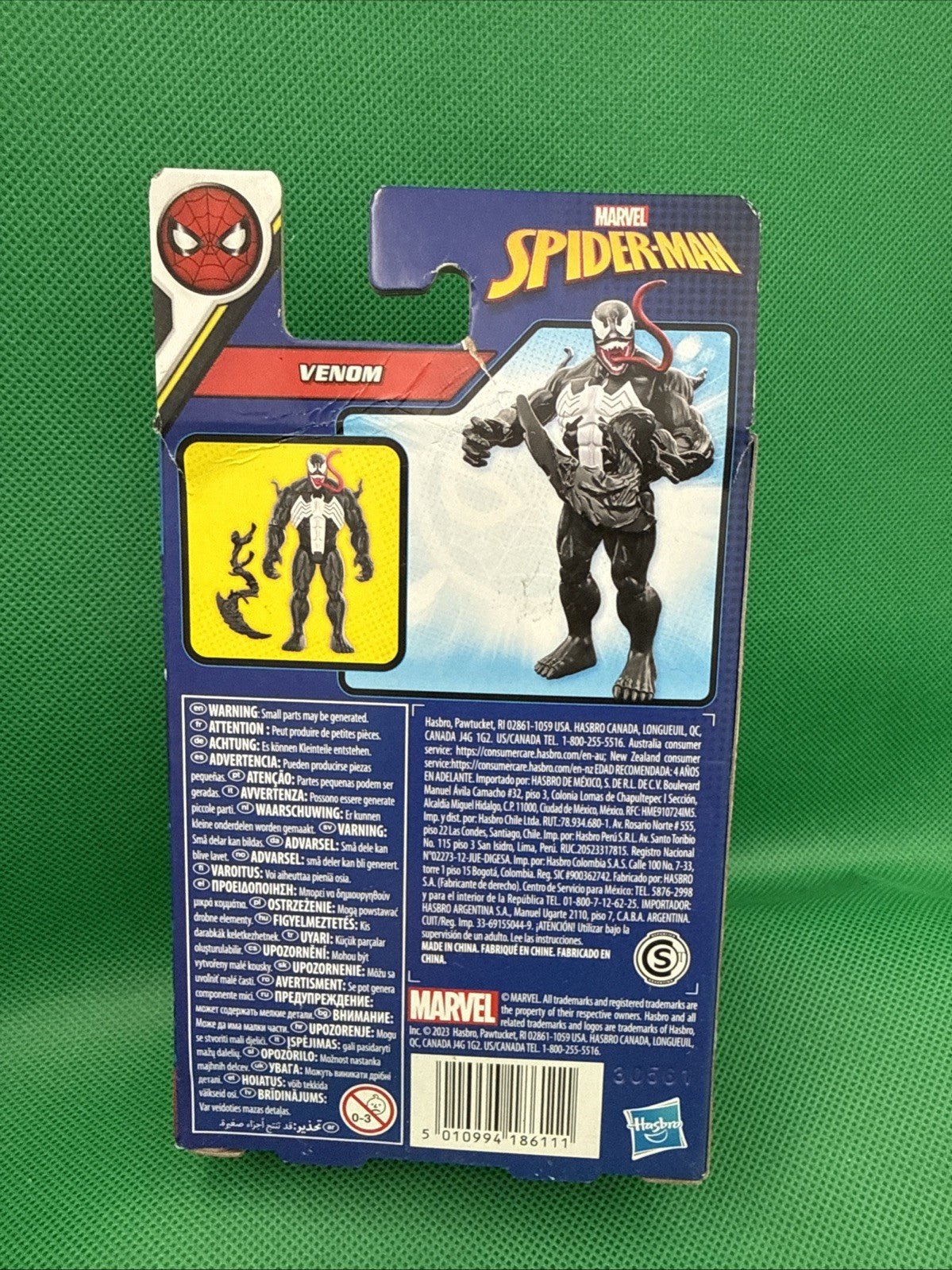 Marvel Spider - Man Epic Hero Series: VENOM 4" Action Figure (2023, Hasbro), NEW - toyscardscomics
