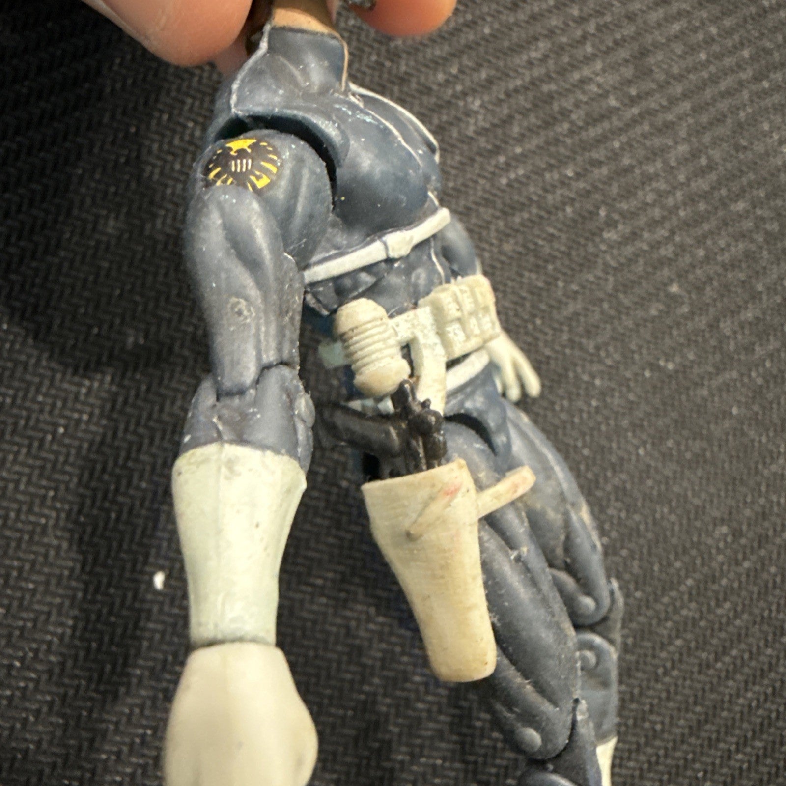 MARVEL UNIVERSE ACTION FIGURE 2009 Shield Agent - toyscardscomics