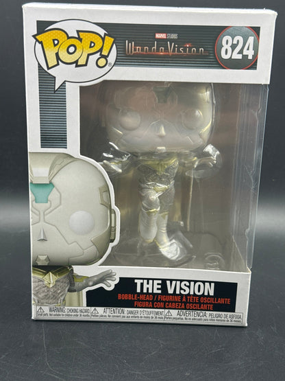 Marvel Wanda Vision The Vision Funko Pop! Vinyl Figure #824 - toyscardscomics