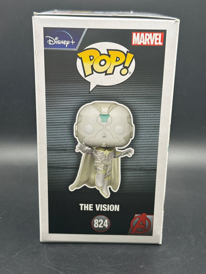 Marvel Wanda Vision The Vision Funko Pop! Vinyl Figure #824 - toyscardscomics