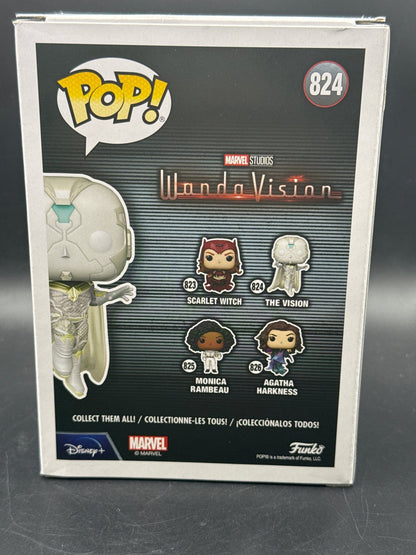 Marvel Wanda Vision The Vision Funko Pop! Vinyl Figure #824 - toyscardscomics