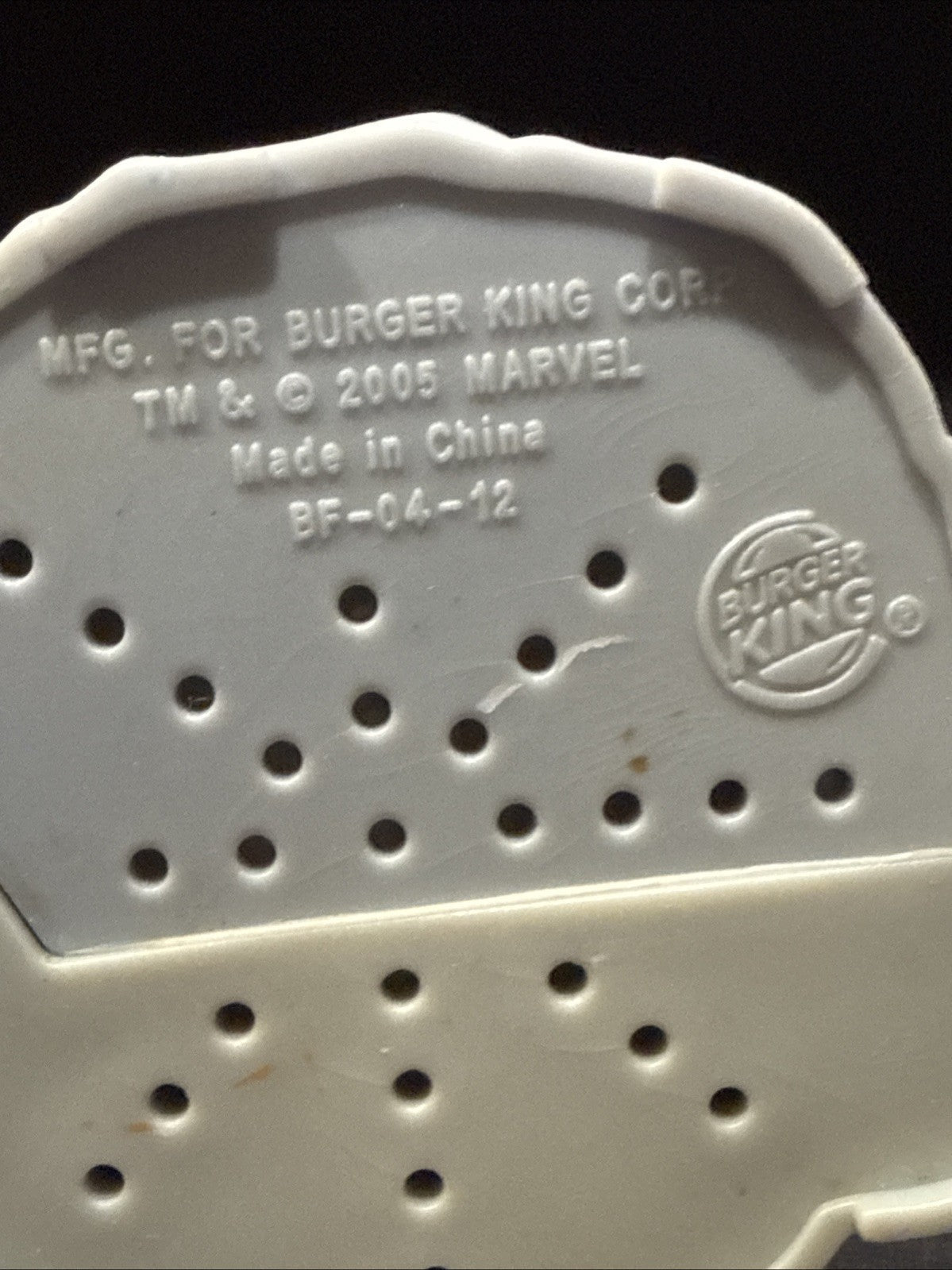 Marvel's FANTASTIC 4 Ben Grimm "THE THING" Burger King Meal Toy 2005 - toyscardscomics