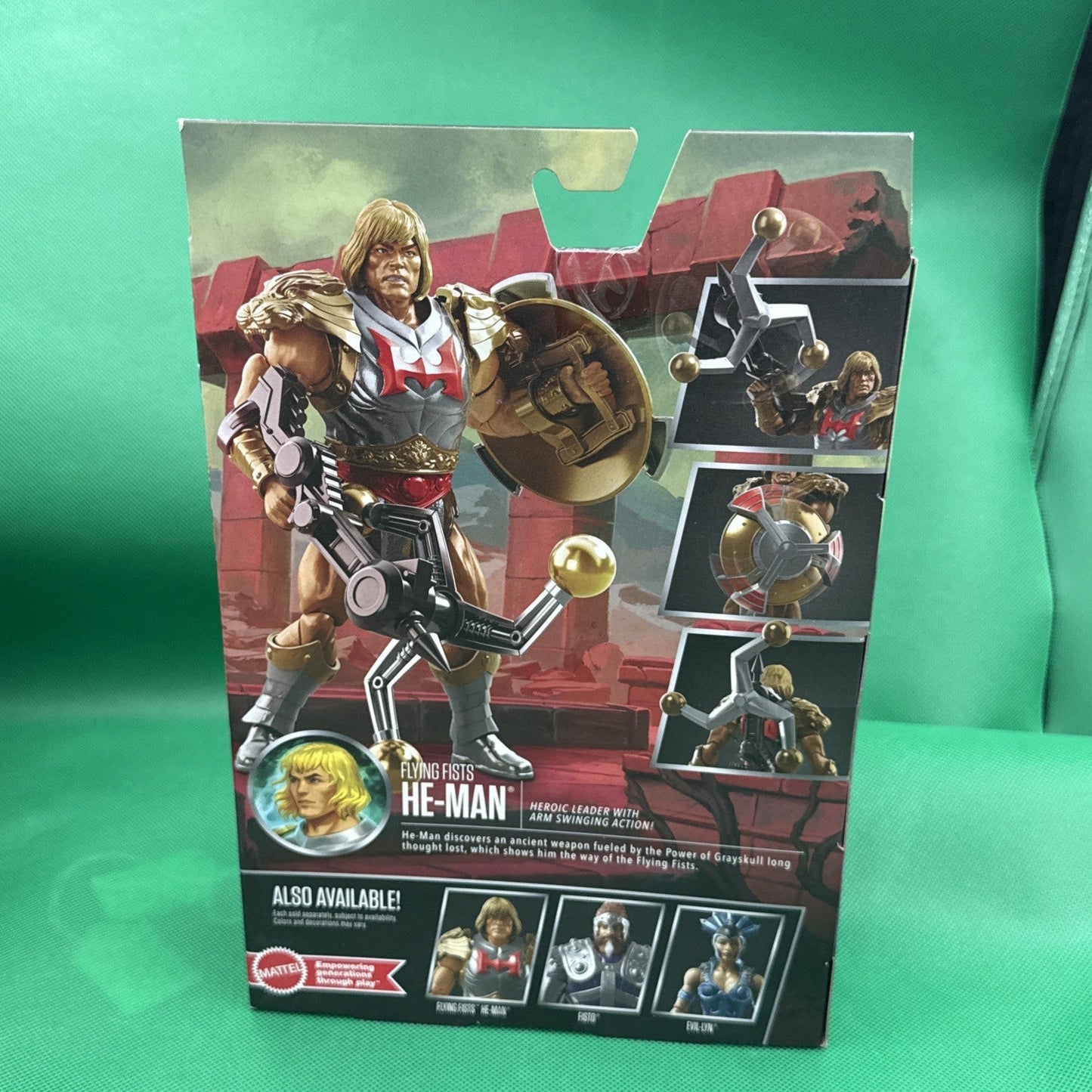 Masters Of The Universe Masterverse New Eternia Flying Fists He - Man - toyscardscomics