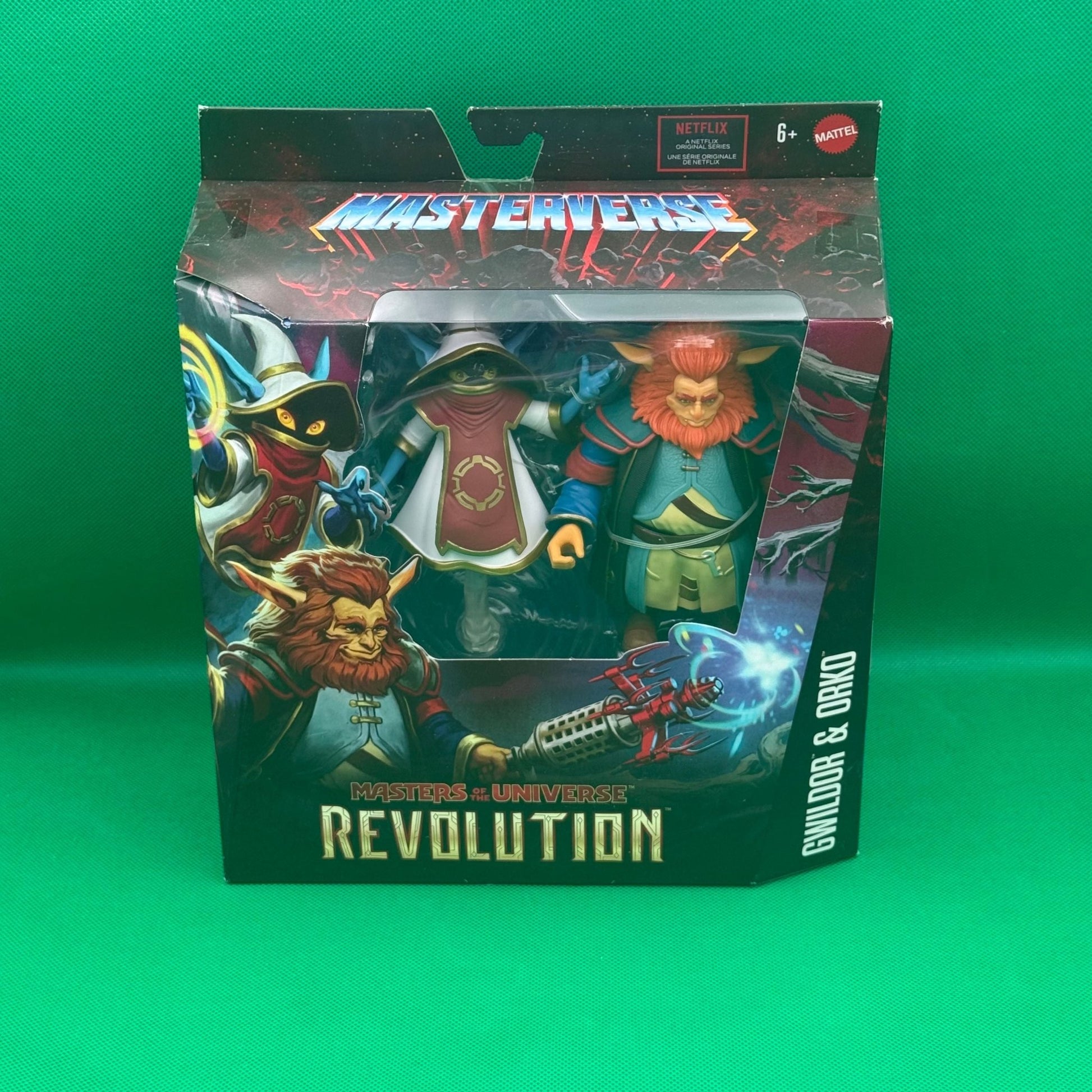 Masters of the Universe Masterverse - Revolution Gwildor & Orko - toyscardscomics