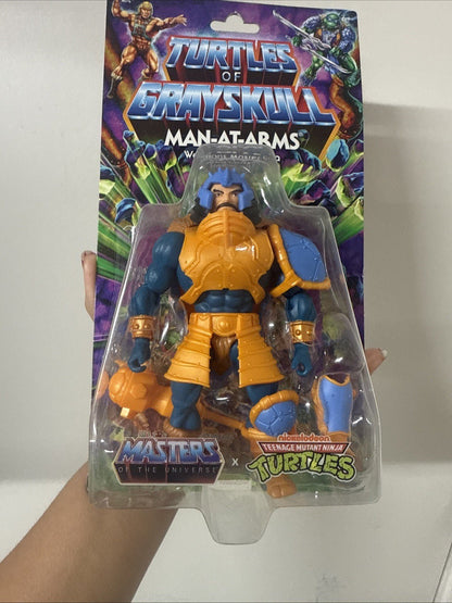 Masters of the Universe MOTU Origins Turtles Of Grayskull Man - At - Arms - toyscardscomics