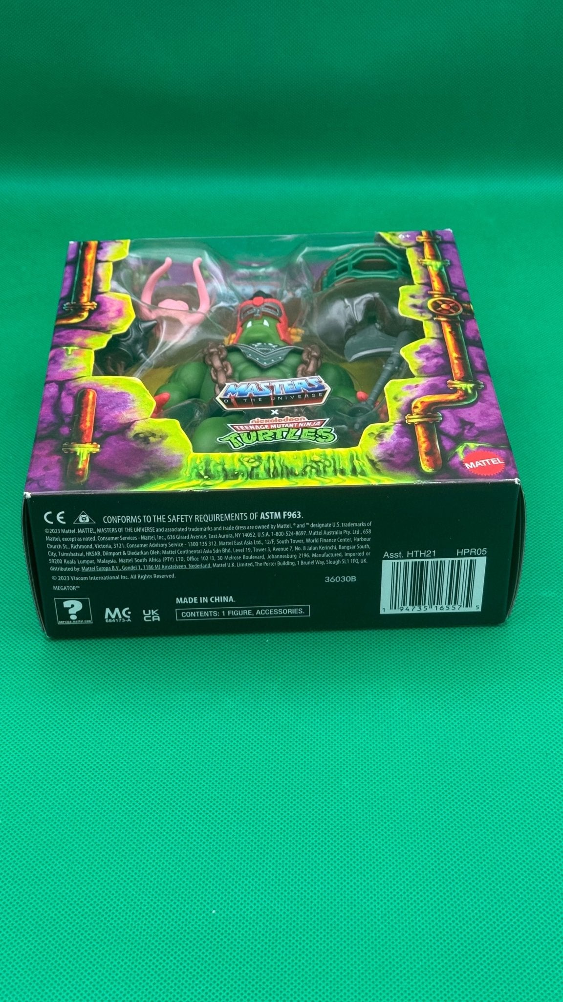 Masters of the Universe Turtles of Grayskull KRANG Deluxe Action Figure NEW MOTU - toyscardscomics