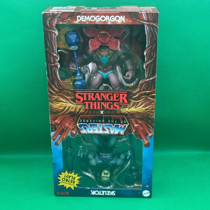 Masters of the Universe X Stranger Things: Skeletor & Demogorgon Multipack - toyscardscomics