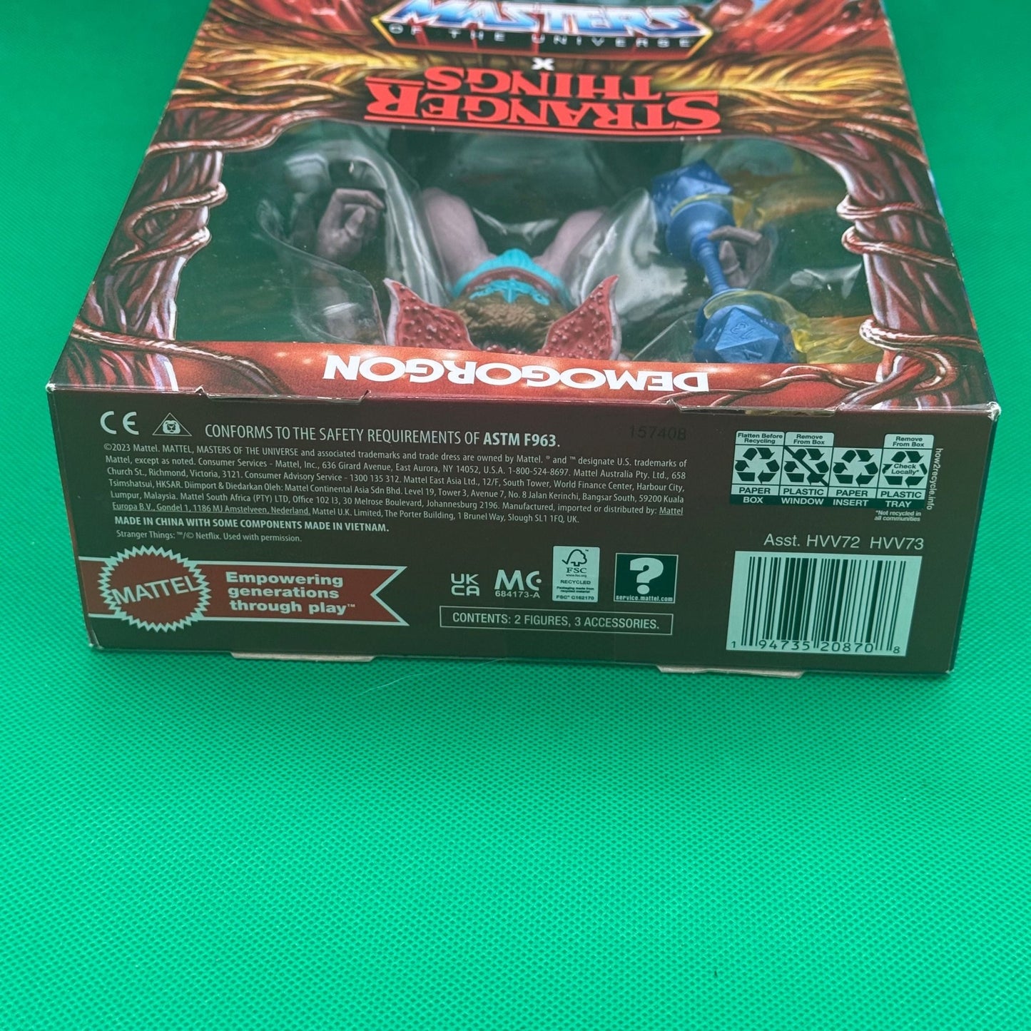 Masters of the Universe X Stranger Things: Skeletor & Demogorgon Multipack - toyscardscomics