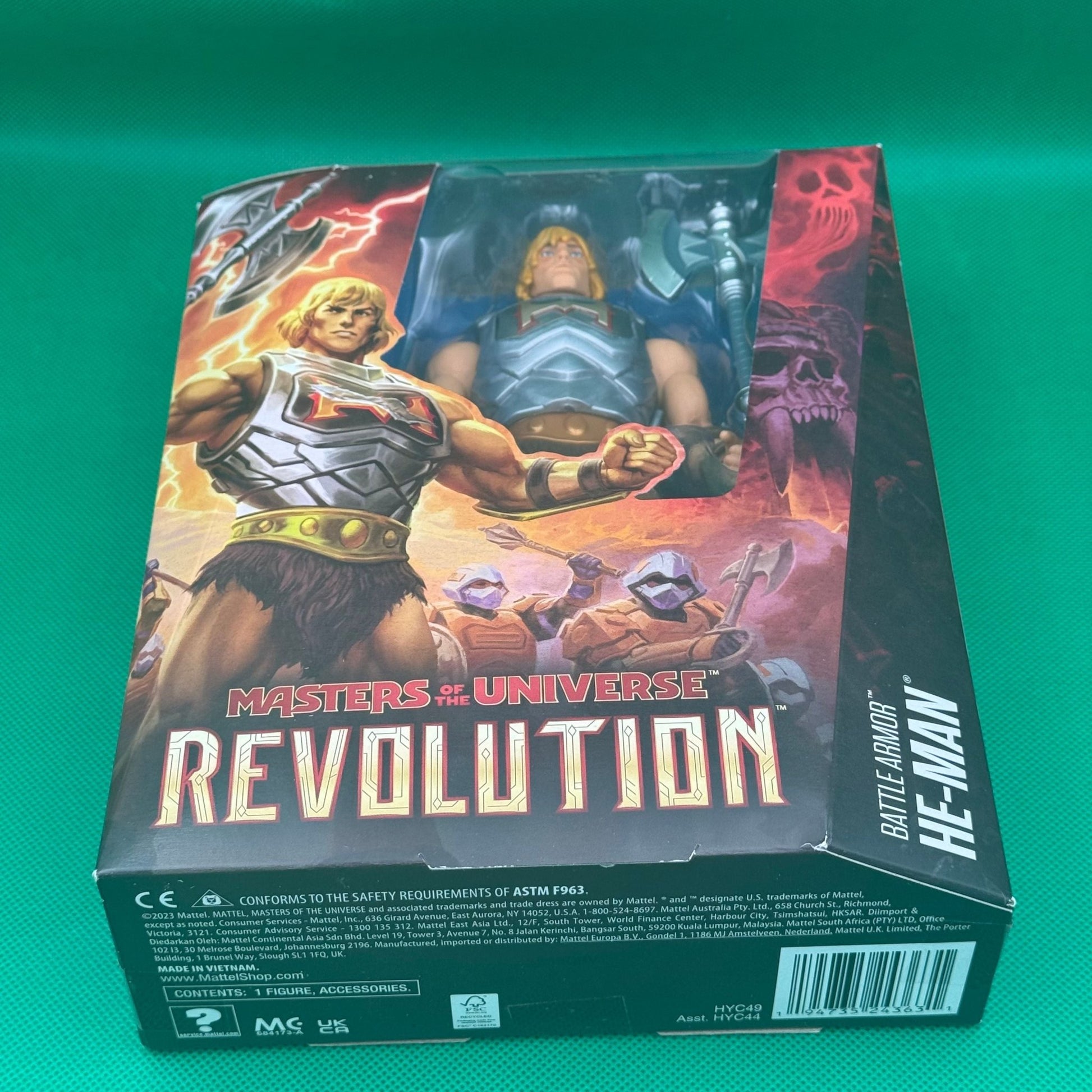 Masters of Universe Revolution Masterverse Battle Armor He - Man - toyscardscomics