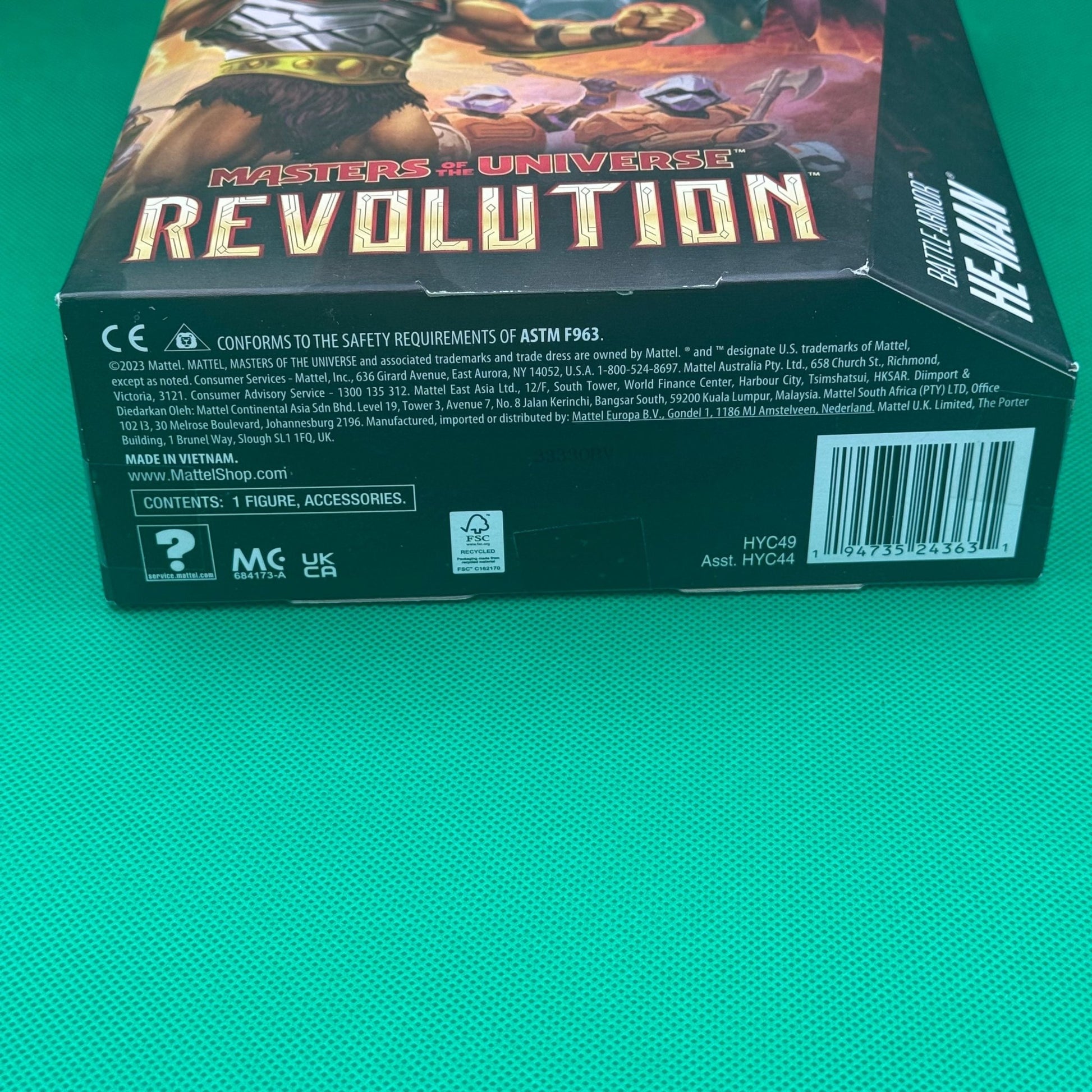 Masters of Universe Revolution Masterverse Battle Armor He - Man - toyscardscomics