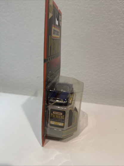 Matchbox Premiere - Nostalgia Collection - 68 Mustang Cobra - Blue - NIP - toyscardscomics