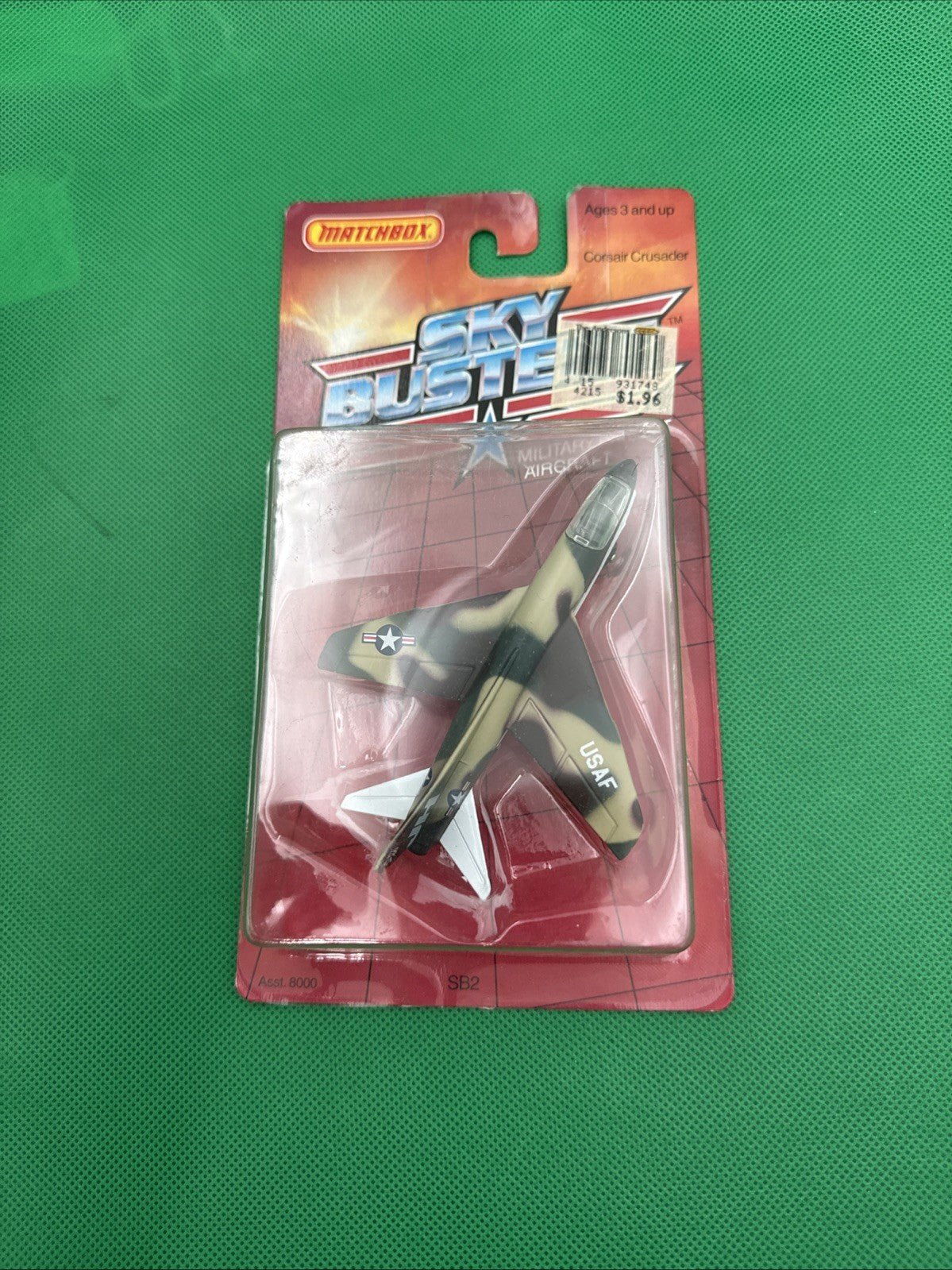 Matchbox Sinister me A7 Corsair SB2 - toyscardscomics
