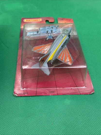 Matchbox Sky Busters SB6 Phantom F4E - Marines Airplane - toyscardscomics