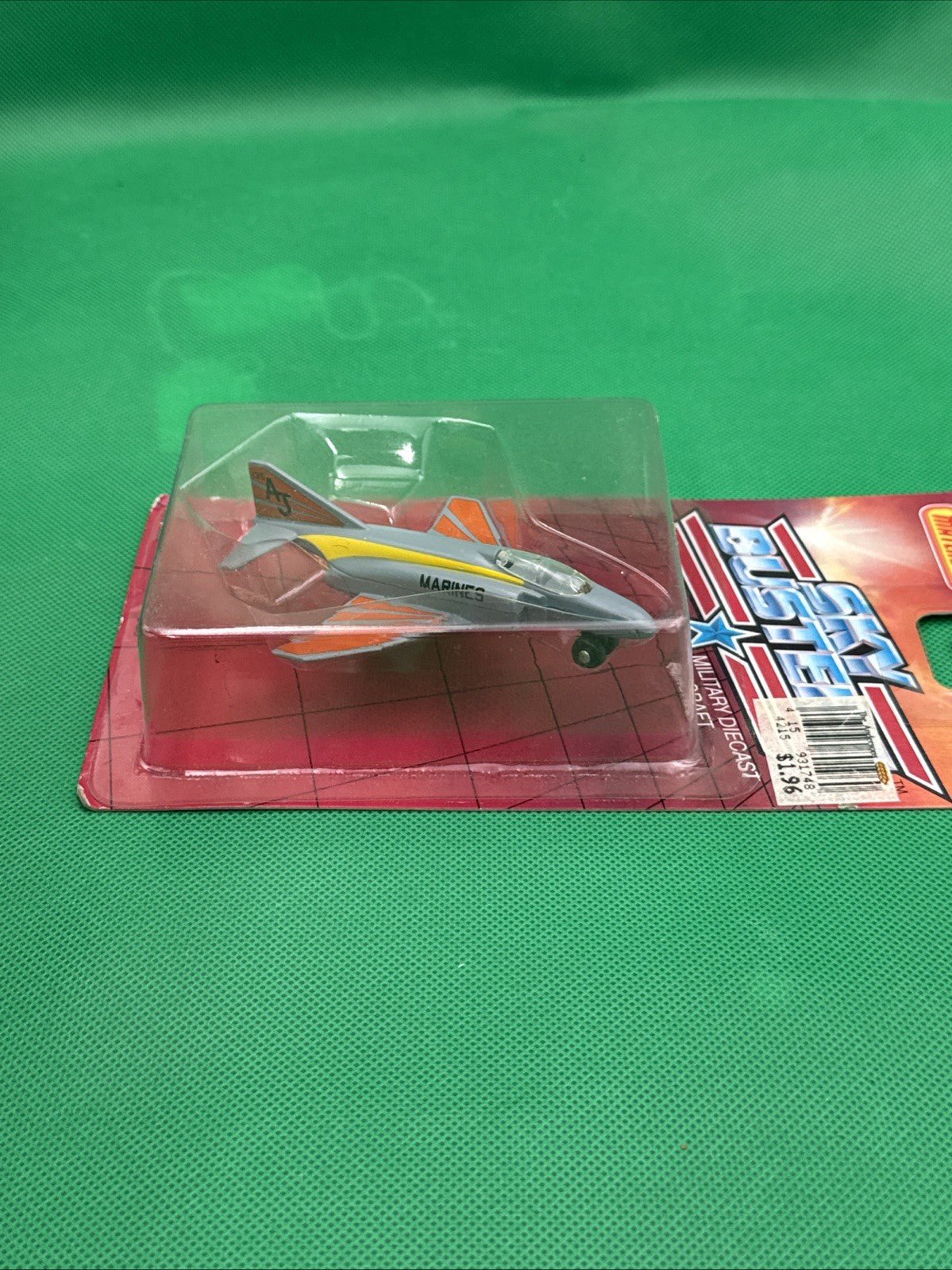 Matchbox Sky Busters SB6 Phantom F4E - Marines Airplane - toyscardscomics