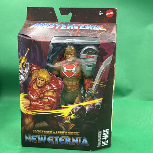Mattel Masters of the Universe MOTU Masterverse New Eternia Thunder Punch He - Man - toyscardscomics