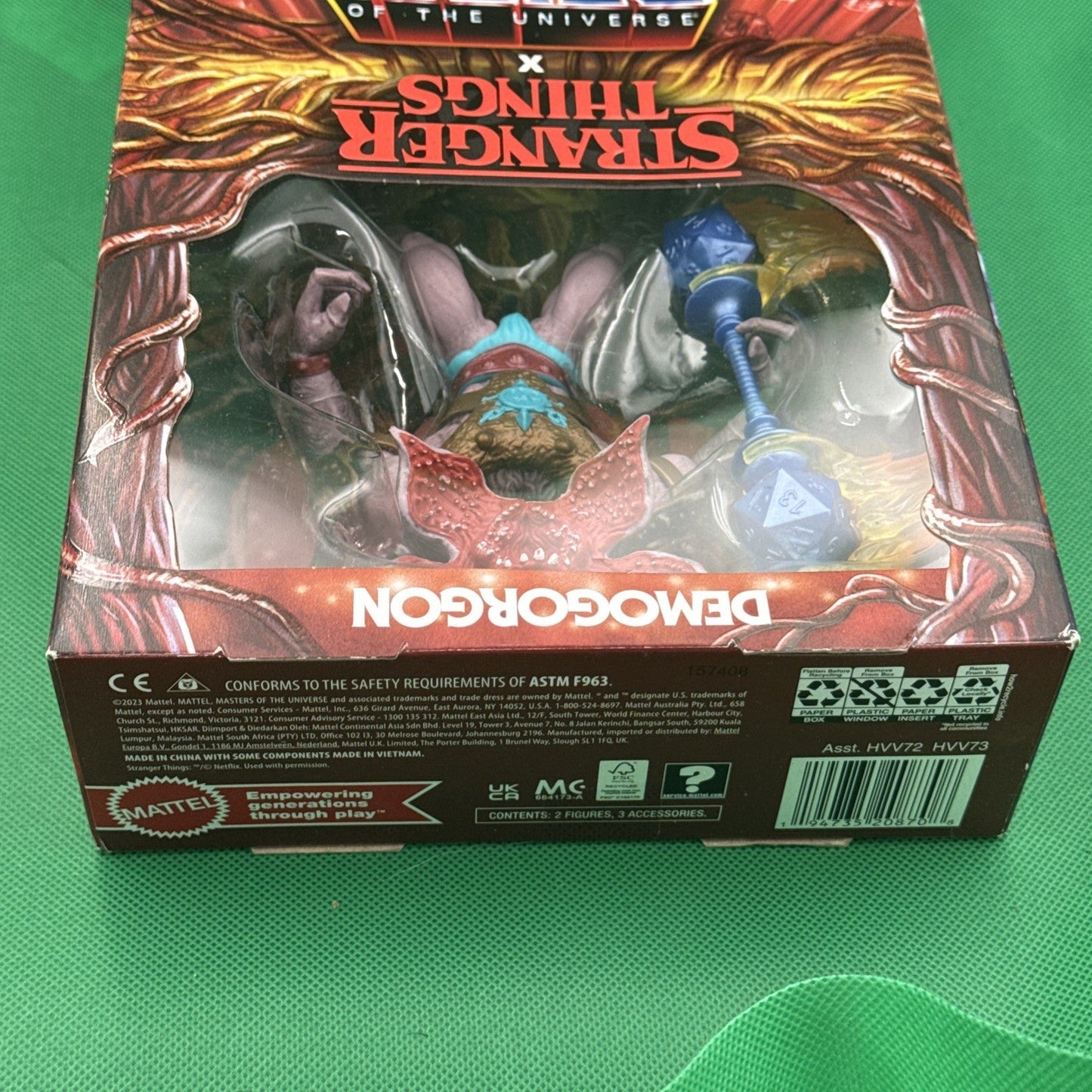 Mattel Masters of the Universe x Stranger Things Skeletor Demogorgon Figures NIB - toyscardscomics