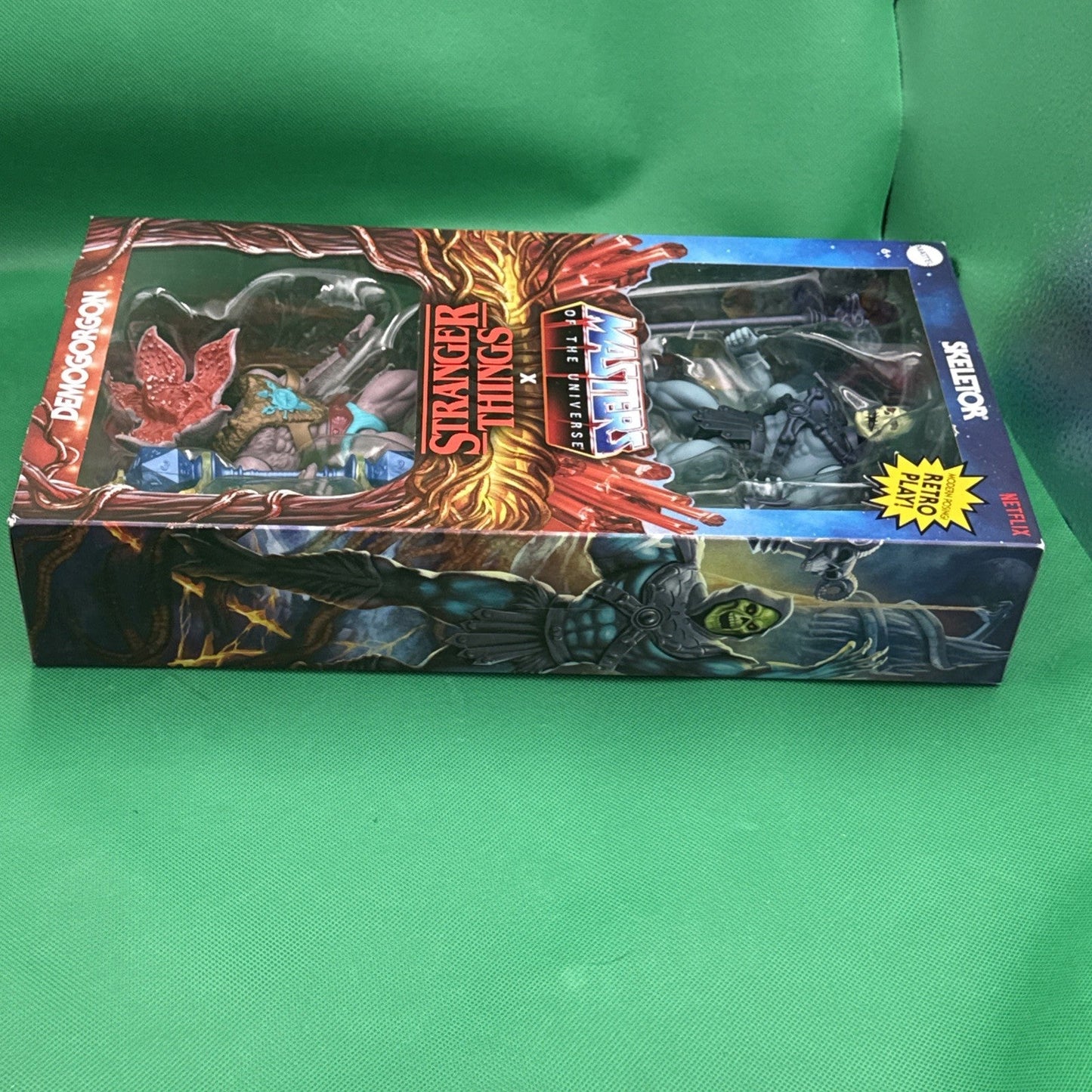 Mattel Masters of the Universe x Stranger Things Skeletor Demogorgon Figures NIB - toyscardscomics
