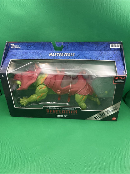 Mattel Masterverse: Masters of The Universe - Revelation Battle Cat 14"... - toyscardscomics