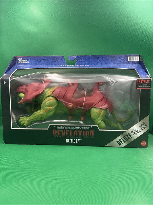 Mattel Masterverse: Masters of The Universe - Revelation Battle Cat 14"... - toyscardscomics