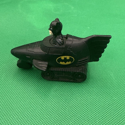 McDonald's 1991 Happy Meal Batman Returns Press and Go Car - toyscardscomics