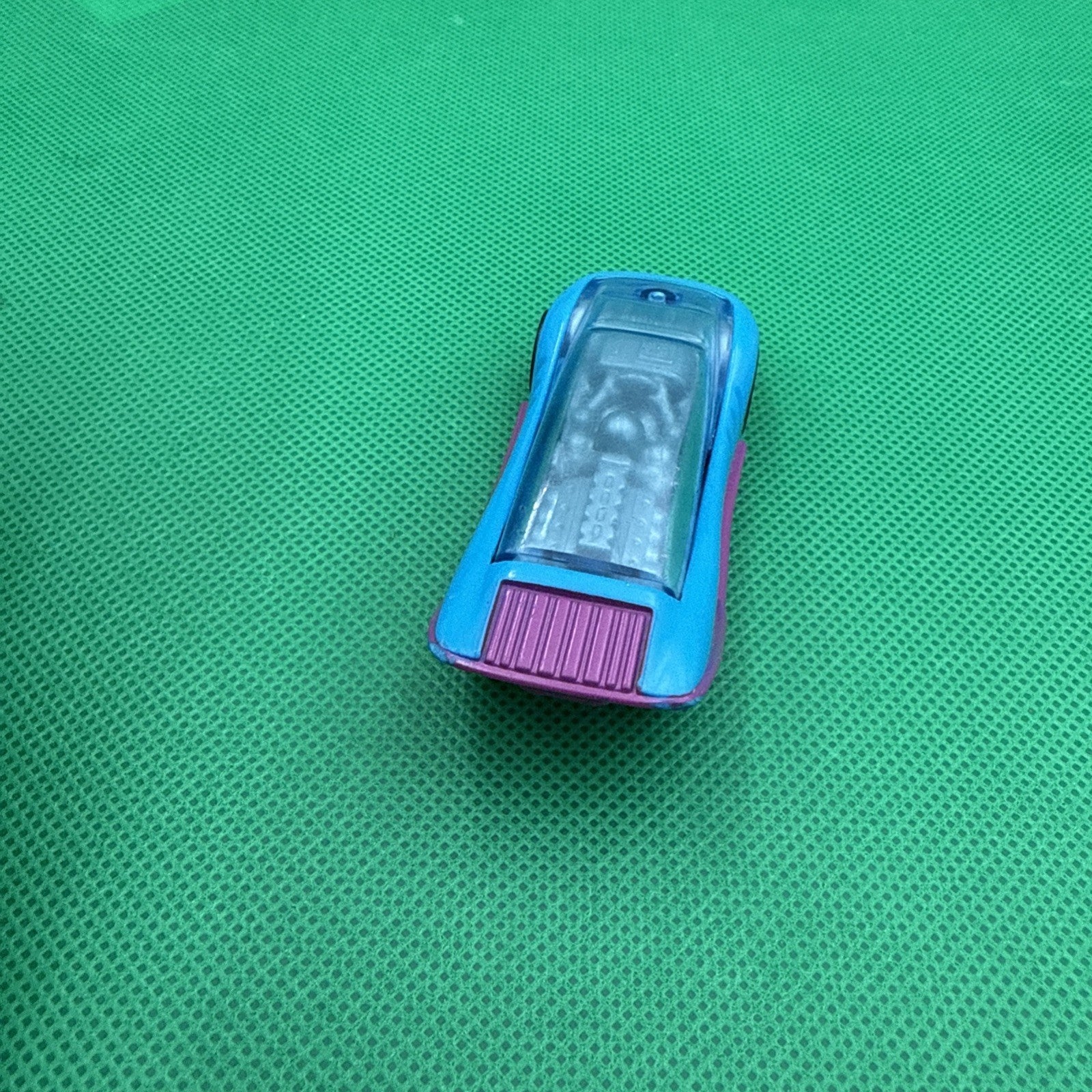 McDonalds Happy Meal Hot Wheels Vintage 1994 Mattel Die Cast Metal Blue Car - toyscardscomics