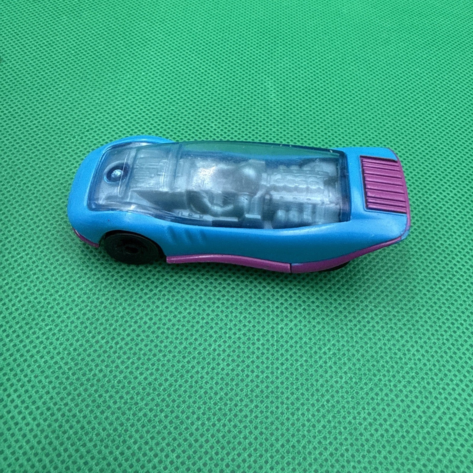 McDonalds Happy Meal Hot Wheels Vintage 1994 Mattel Die Cast Metal Blue Car - toyscardscomics