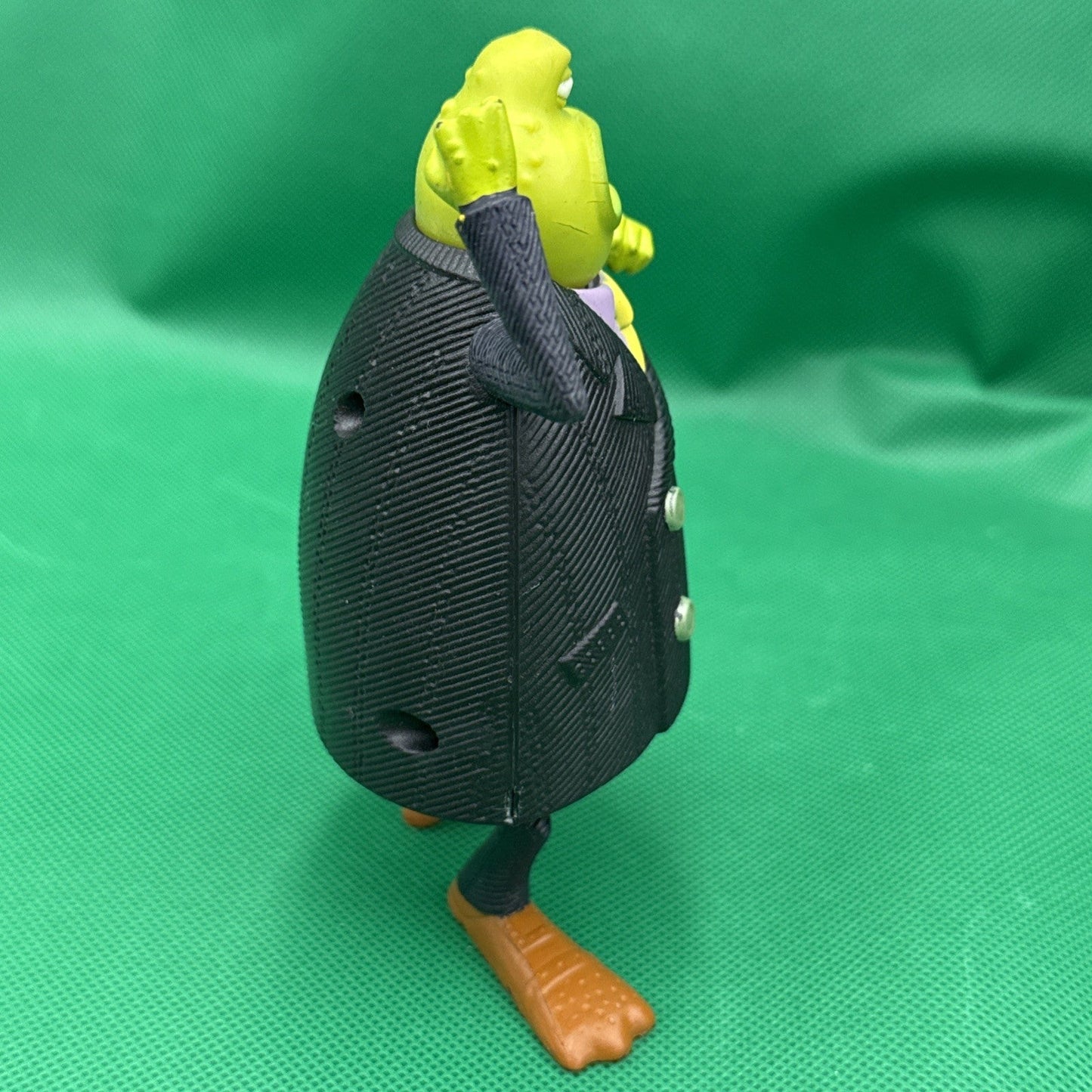 McDonald's Happy Meal Toy Flushed Away The Toad Frog Arms Head Move 2006 - toyscardscomics