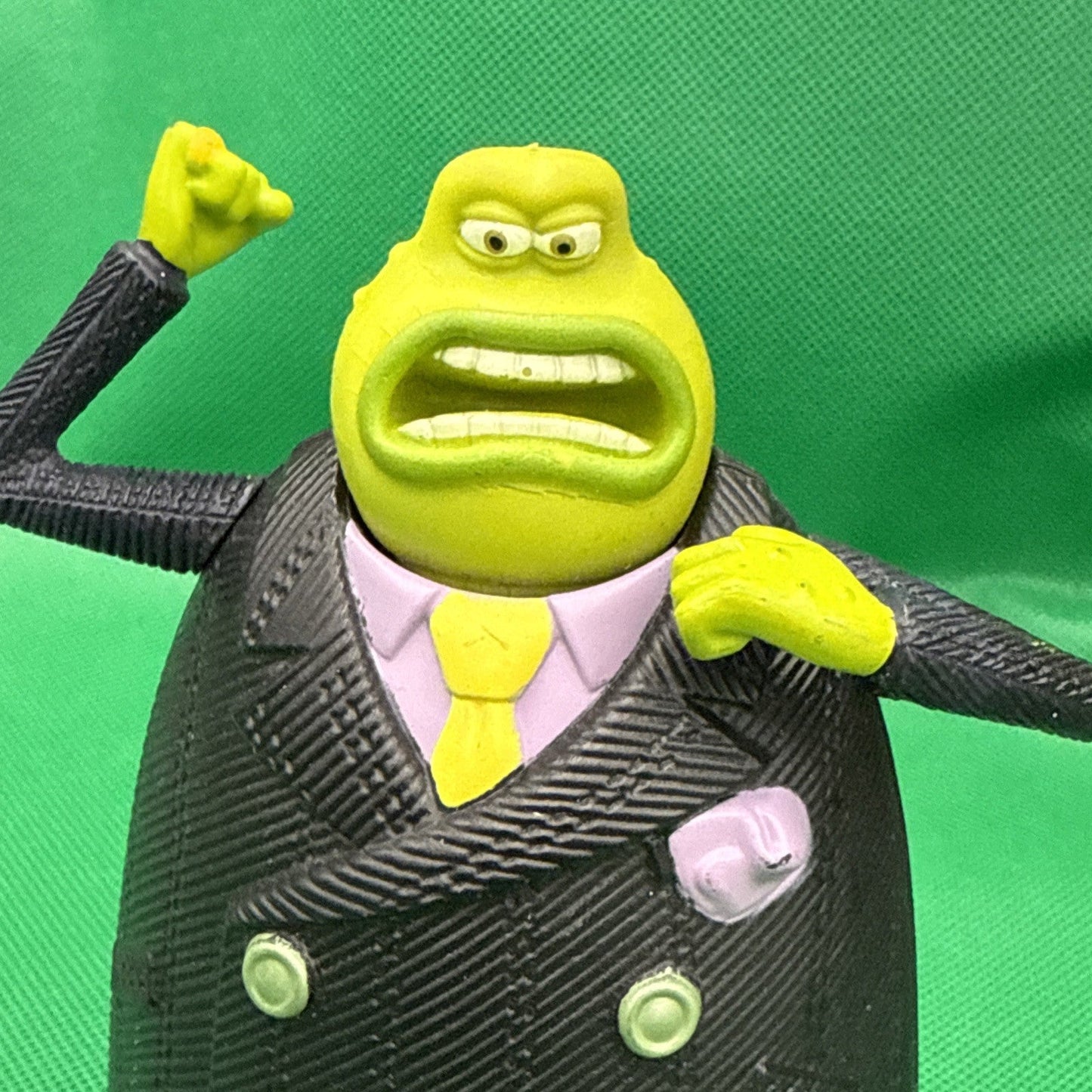 McDonald's Happy Meal Toy Flushed Away The Toad Frog Arms Head Move 2006 - toyscardscomics