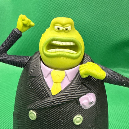 McDonald's Happy Meal Toy Flushed Away The Toad Frog Arms Head Move 2006 - toyscardscomics