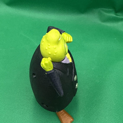 McDonald's Happy Meal Toy Flushed Away The Toad Frog Arms Head Move 2006 - toyscardscomics