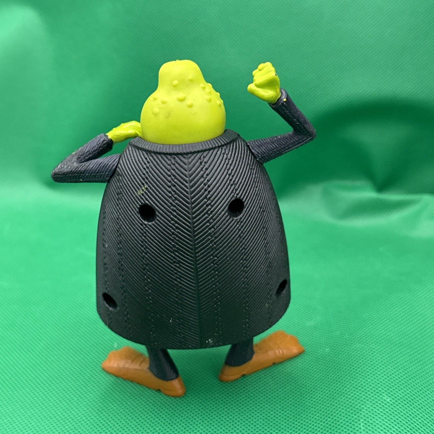 McDonald's Happy Meal Toy Flushed Away The Toad Frog Arms Head Move 2006 - toyscardscomics
