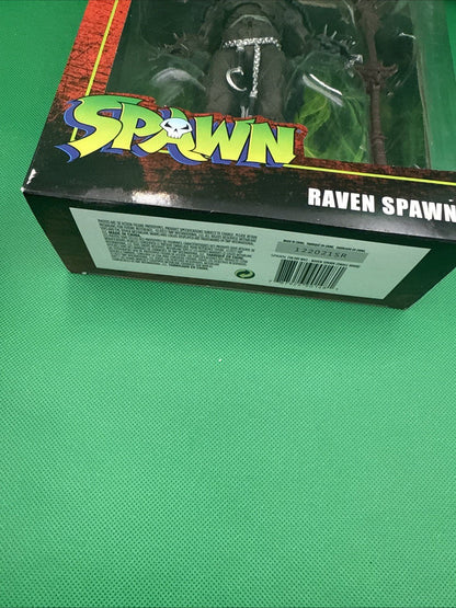 Mcfarlane Spawn 7 Inch Action Figure Wave 3 - Raven Spawn (Small Hook) NEW !!!!! - toyscardscomics